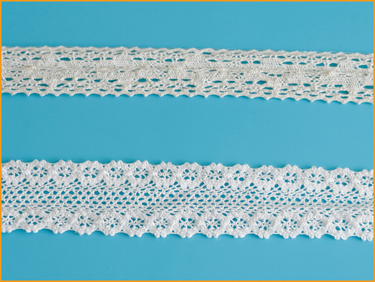 全棉花边