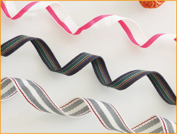 彩条织带